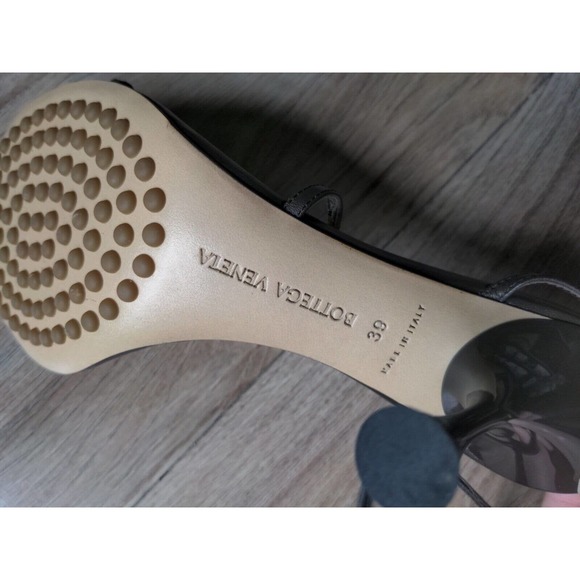 Bottega Veneta Stretch Barely There Sandal Strappy Heels Womens EU 39 - Picture 13 of 14